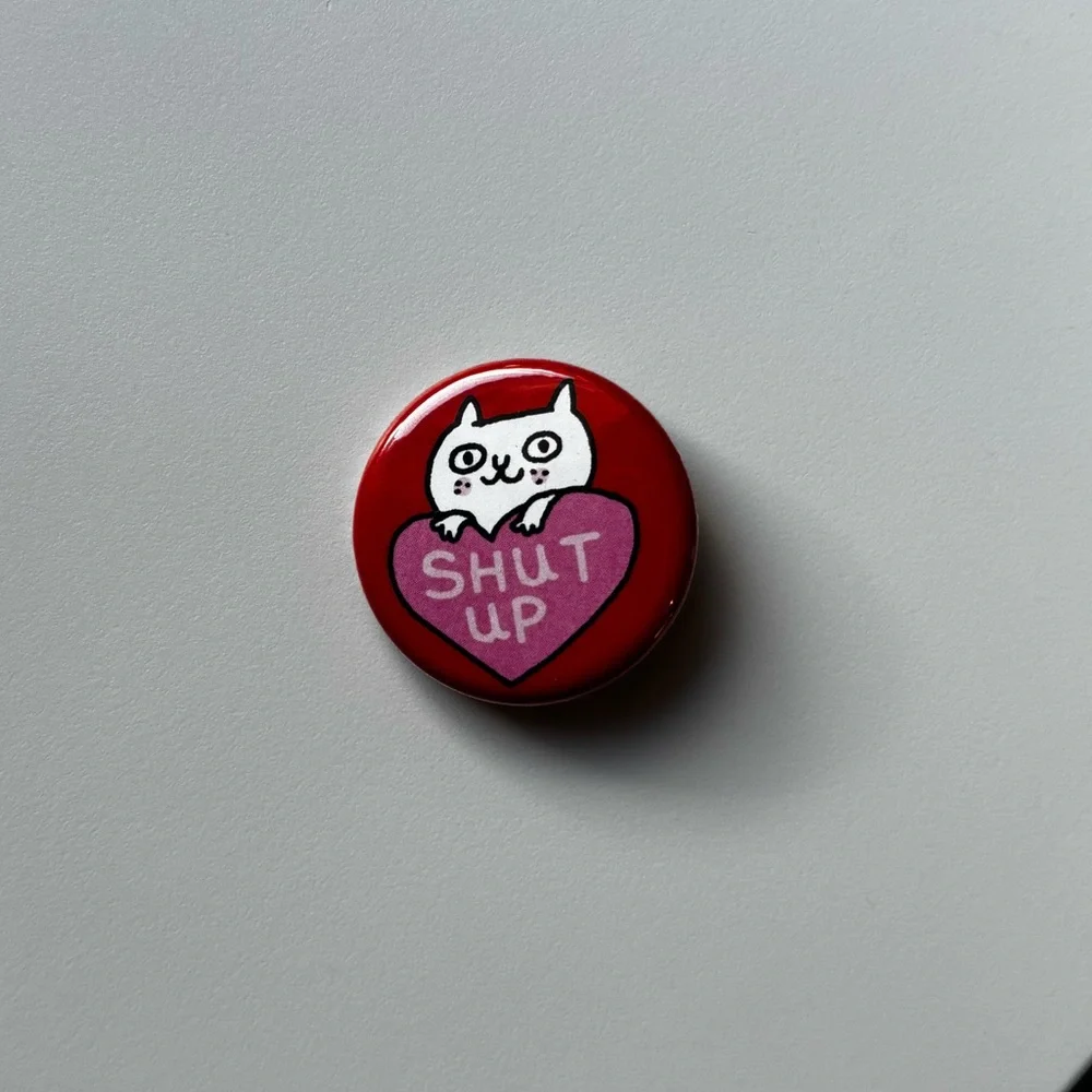 Red Cat Pin - Picture 3 of 3